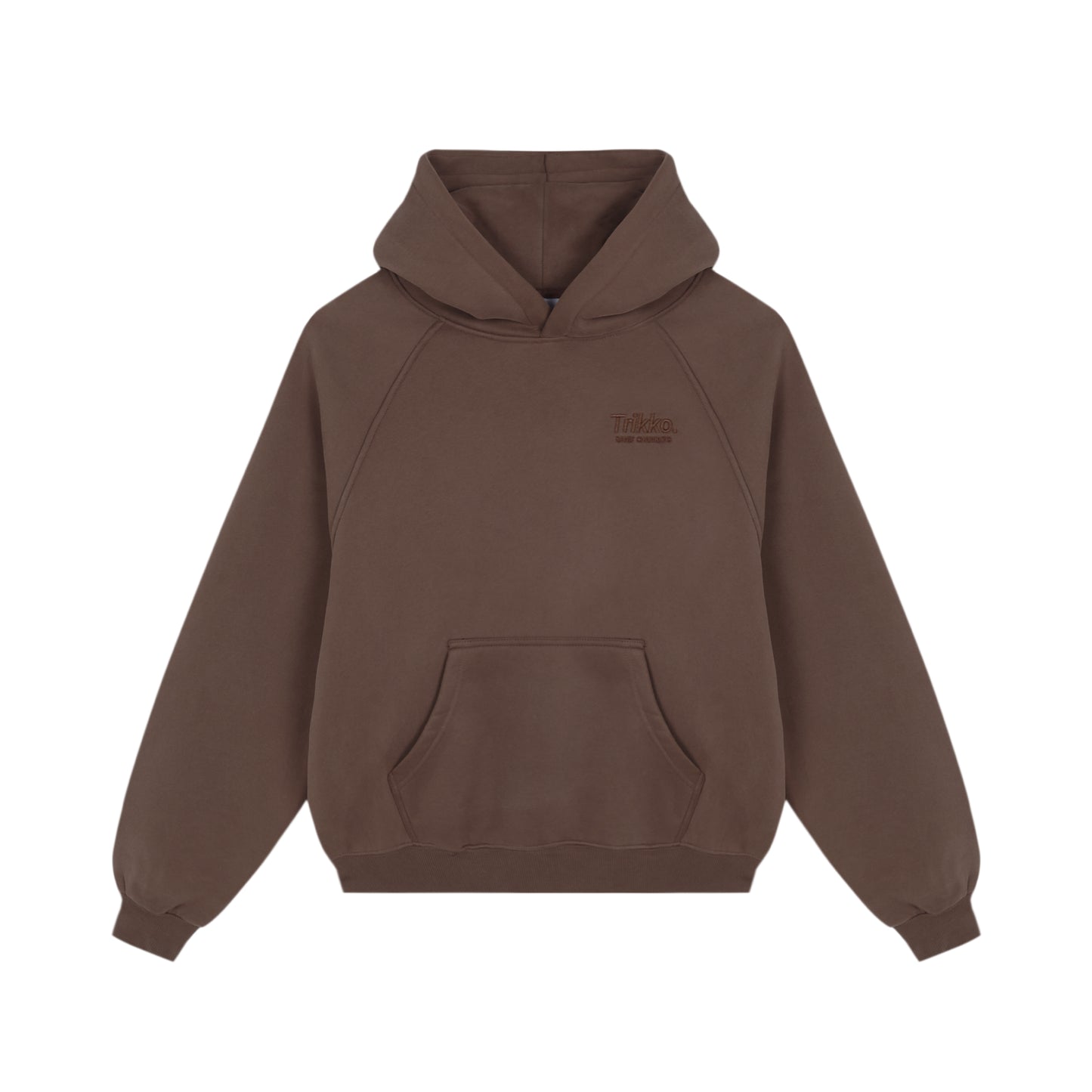 BROWN CORE HOODIE