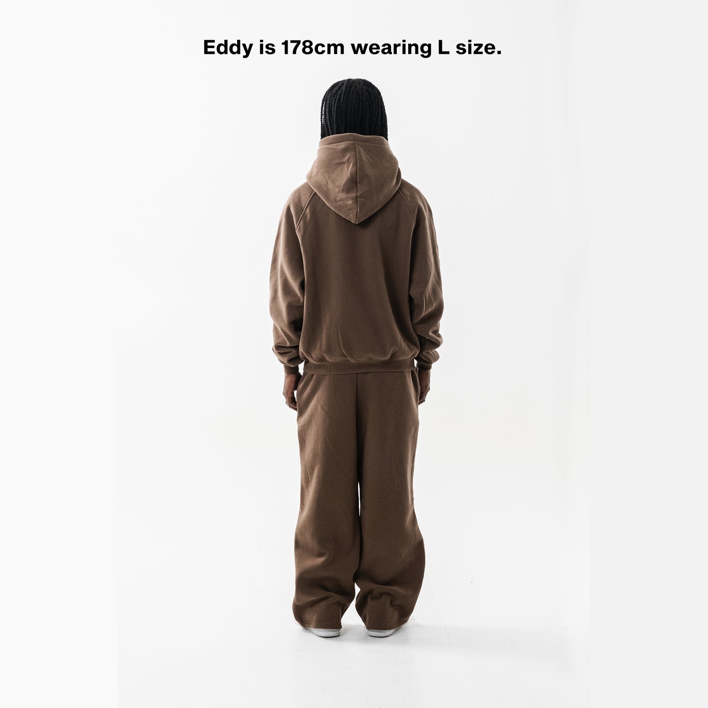 BROWN CORE HOODIE