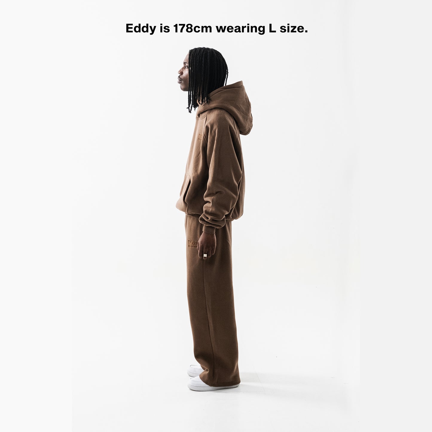 BROWN CORE HOODIE