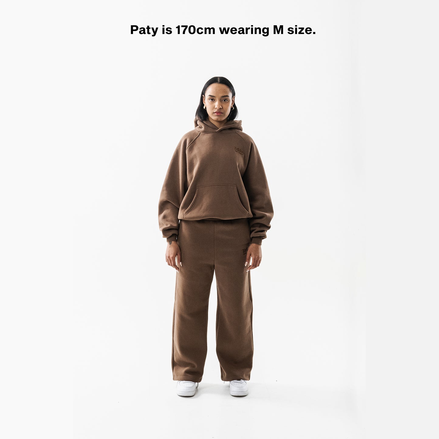 BROWN CORE HOODIE