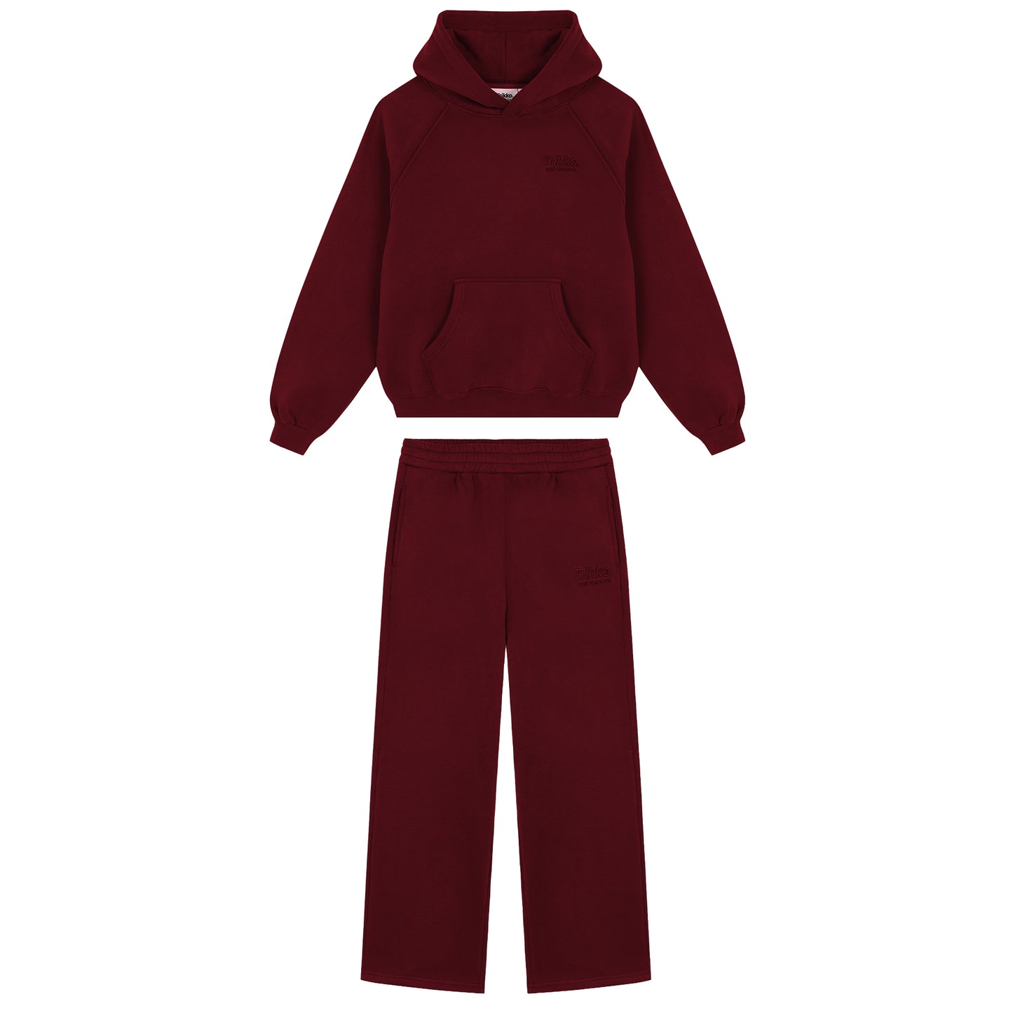 BURGUNDY TRACKSUIT