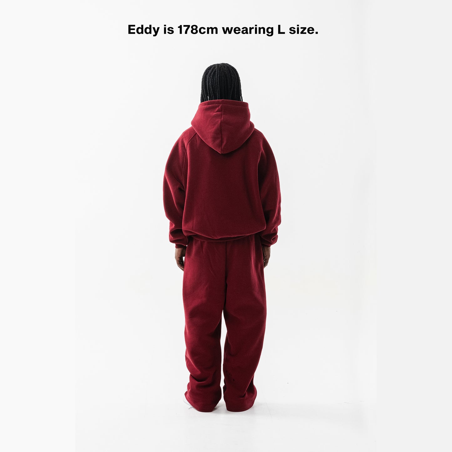 BURGUNDY CORE HOODIE