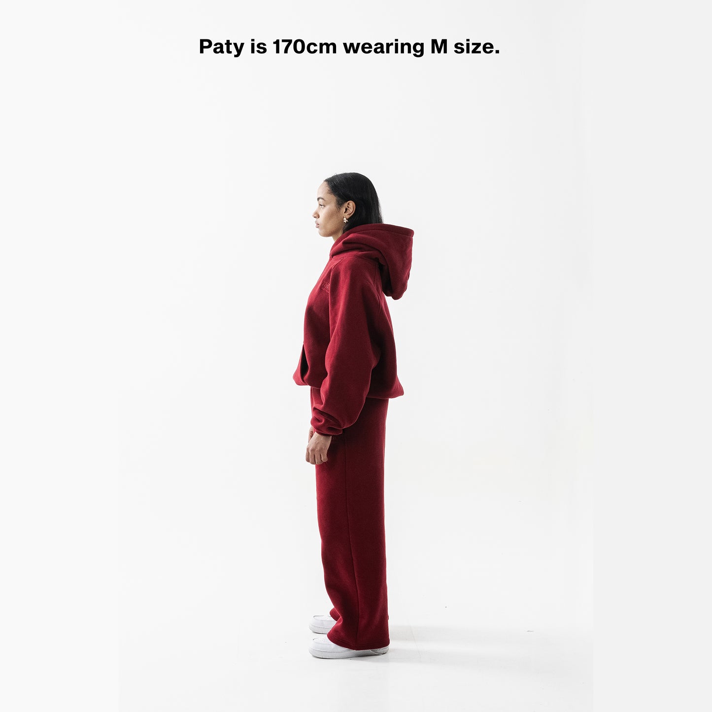 BURGUNDY CORE HOODIE