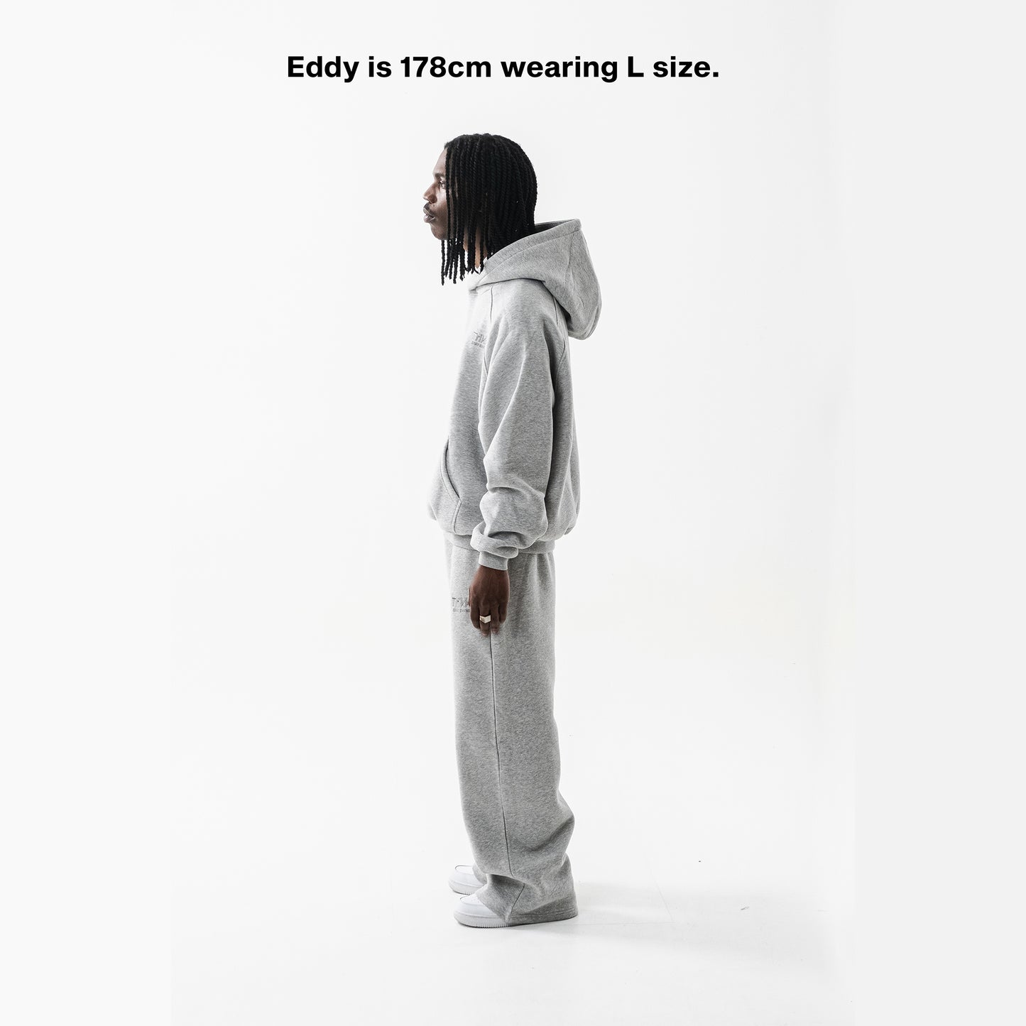 GREY CORE HOODIE
