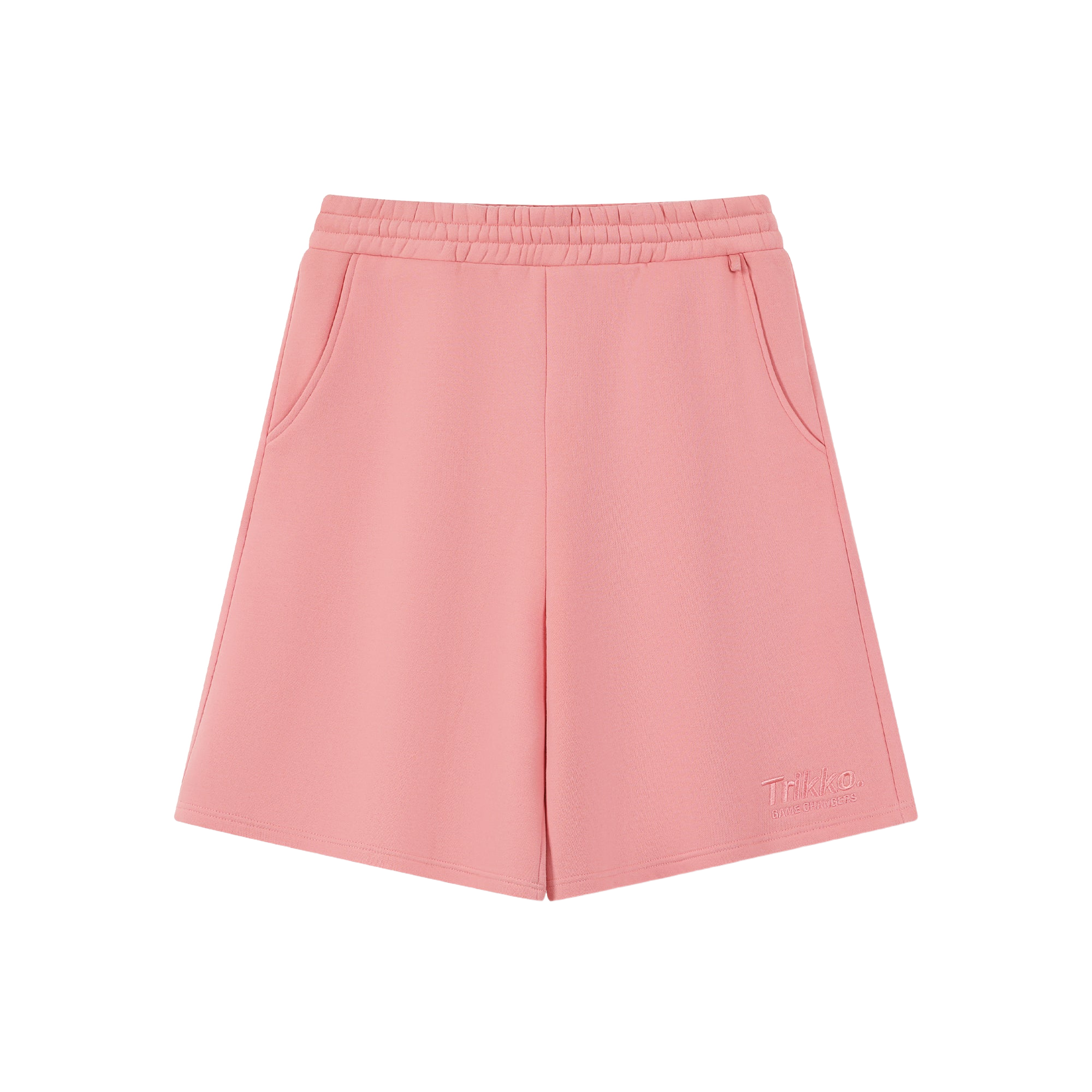 SALMON PINK SHORTS front