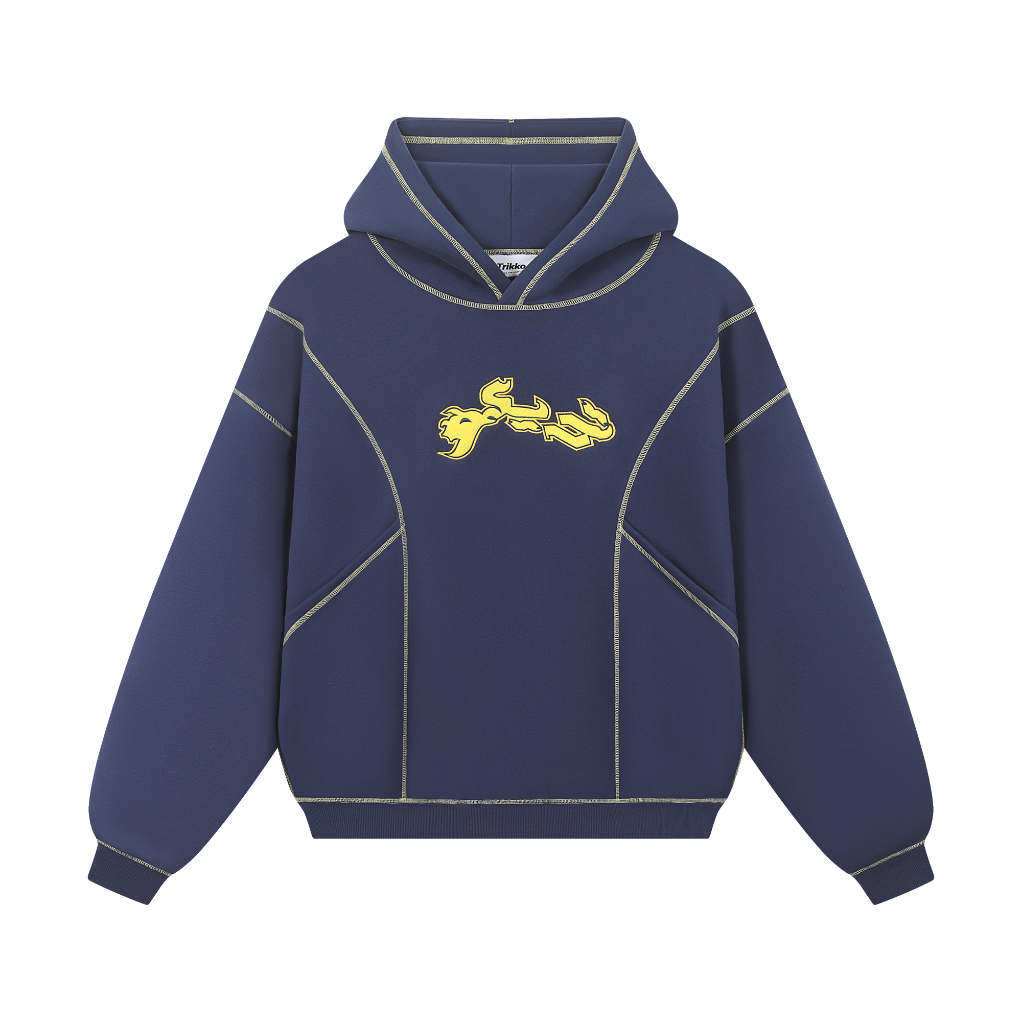 NAVY OUTLINE HOODIE