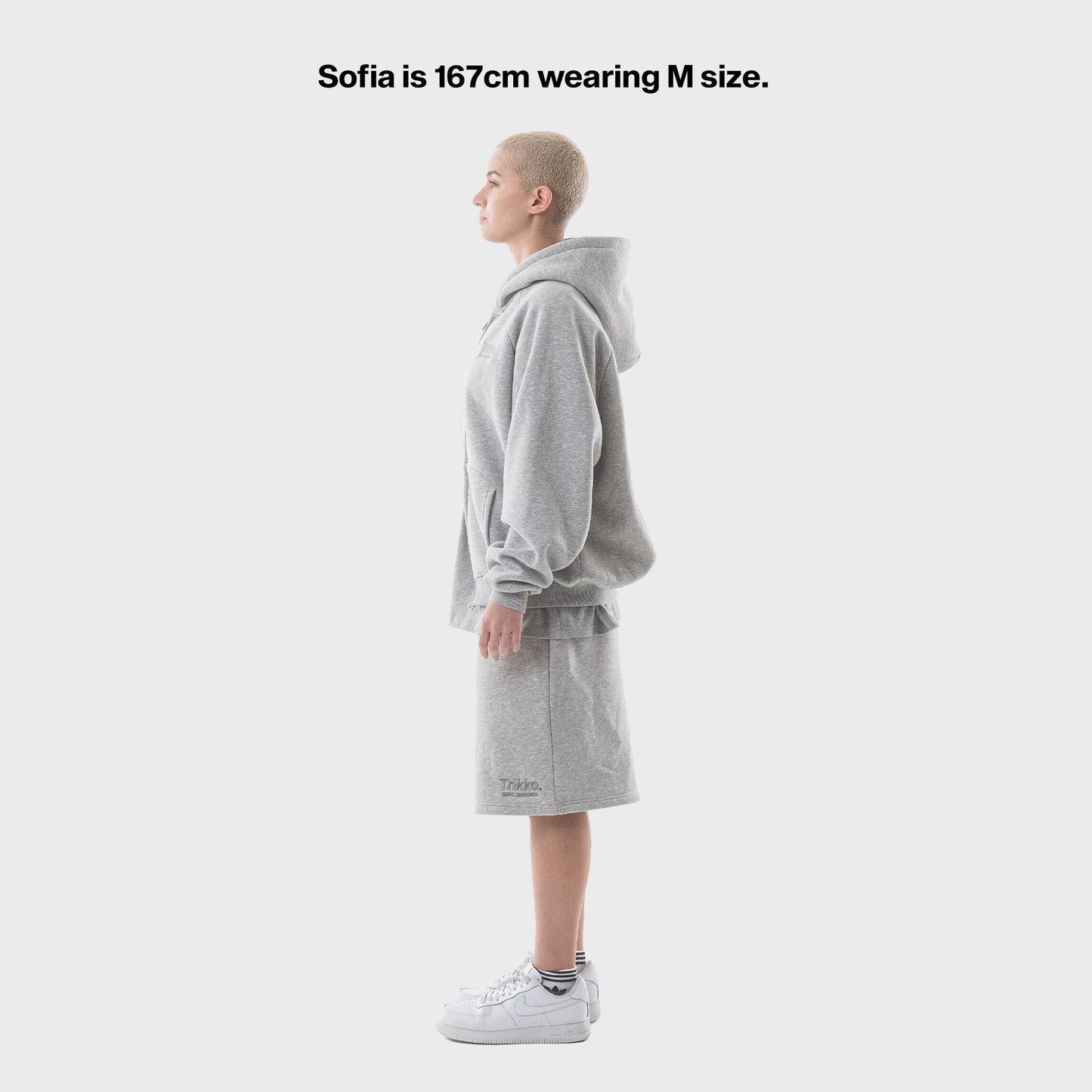 GREY ZIP JACKET