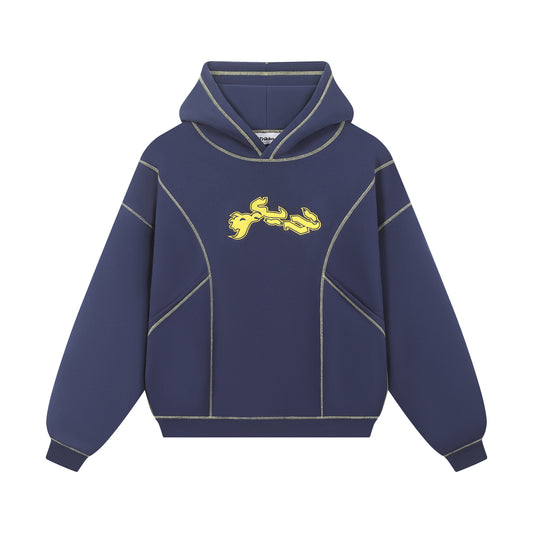 NAVY OUTLINE HOODIE