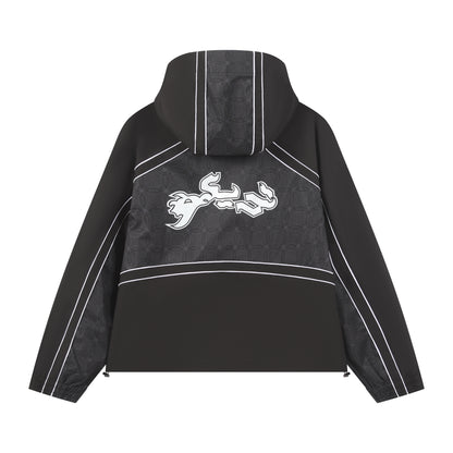 ARABIC WATERPROOF SHELL JACKET