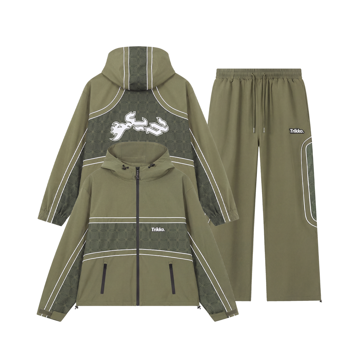 GREEN DOLOMITI WATERPROOF SHELL SET