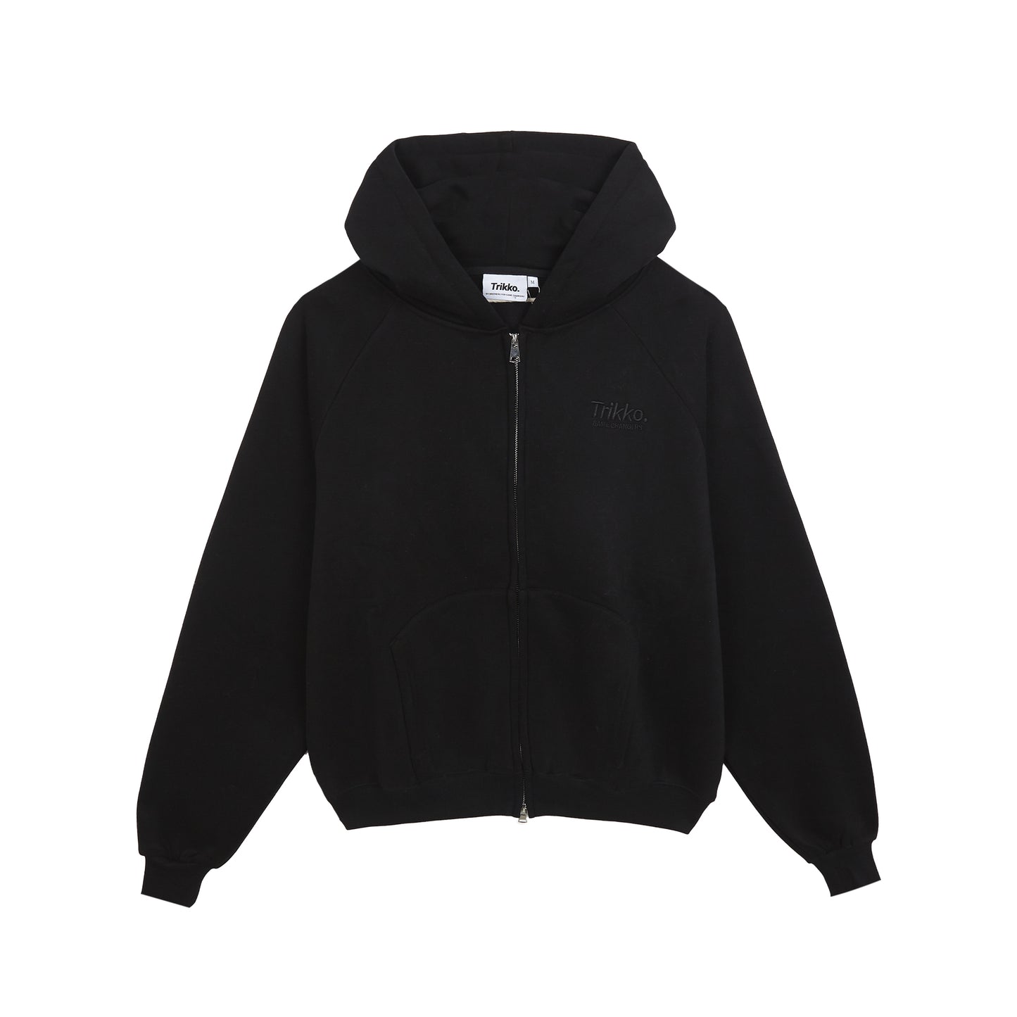 BLACK ZIP JACKET