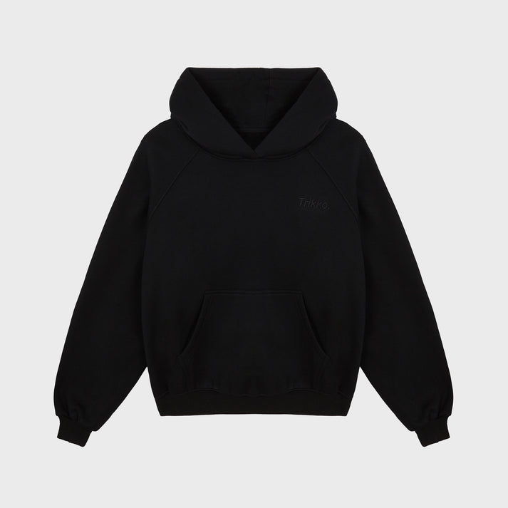 CORE HOODIE - BLACK WASH