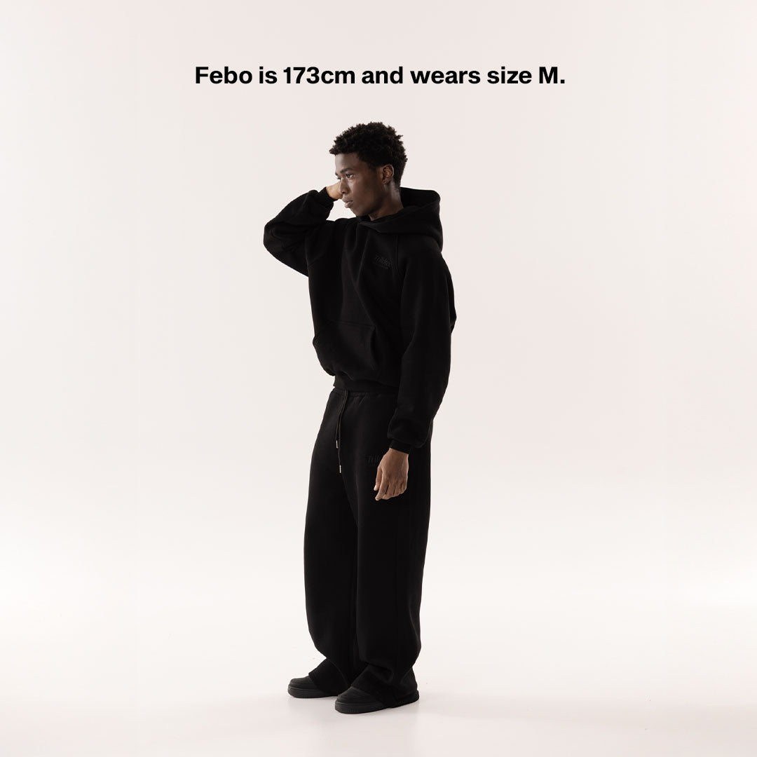 BLACK CORE SWEATPANTS