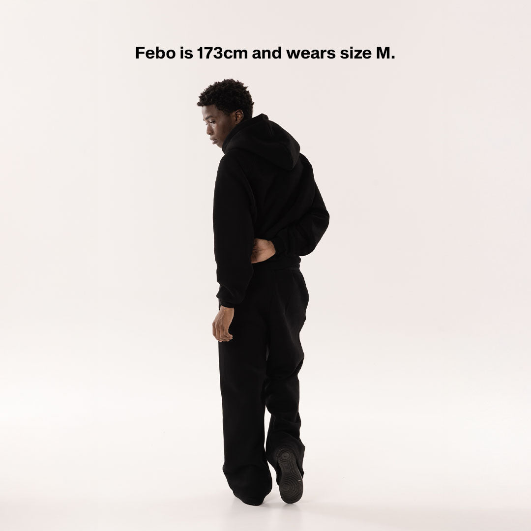 BLACK CORE SWEATPANTS