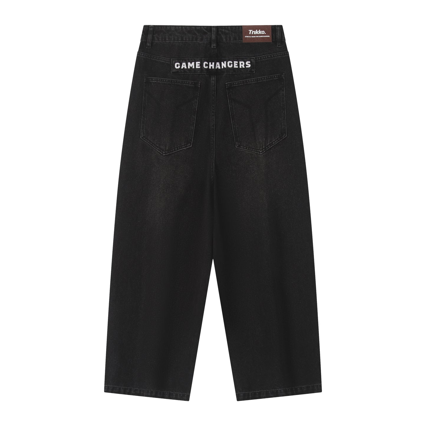 GC BAGGY JEANS [WASHED BLACK]