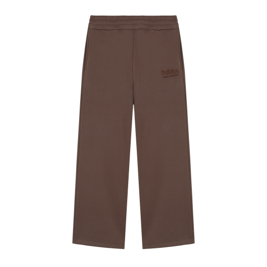 BROWN CORE SWEATPANTS