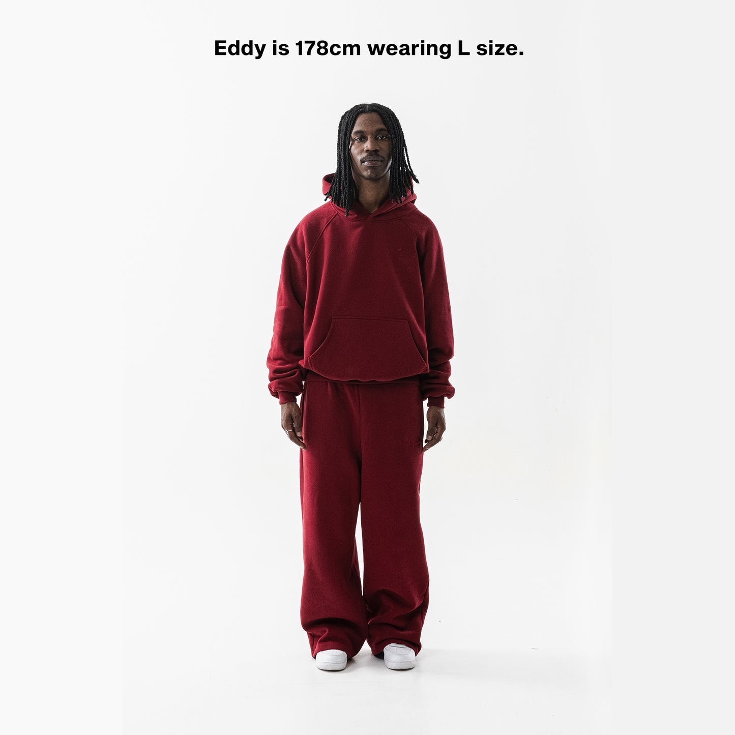 BURGUNDY CORE HOODIE