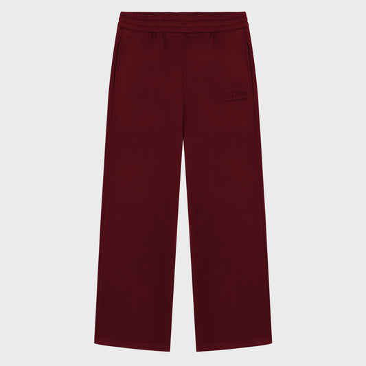 BURGUNDY CORE SWEATPANTS