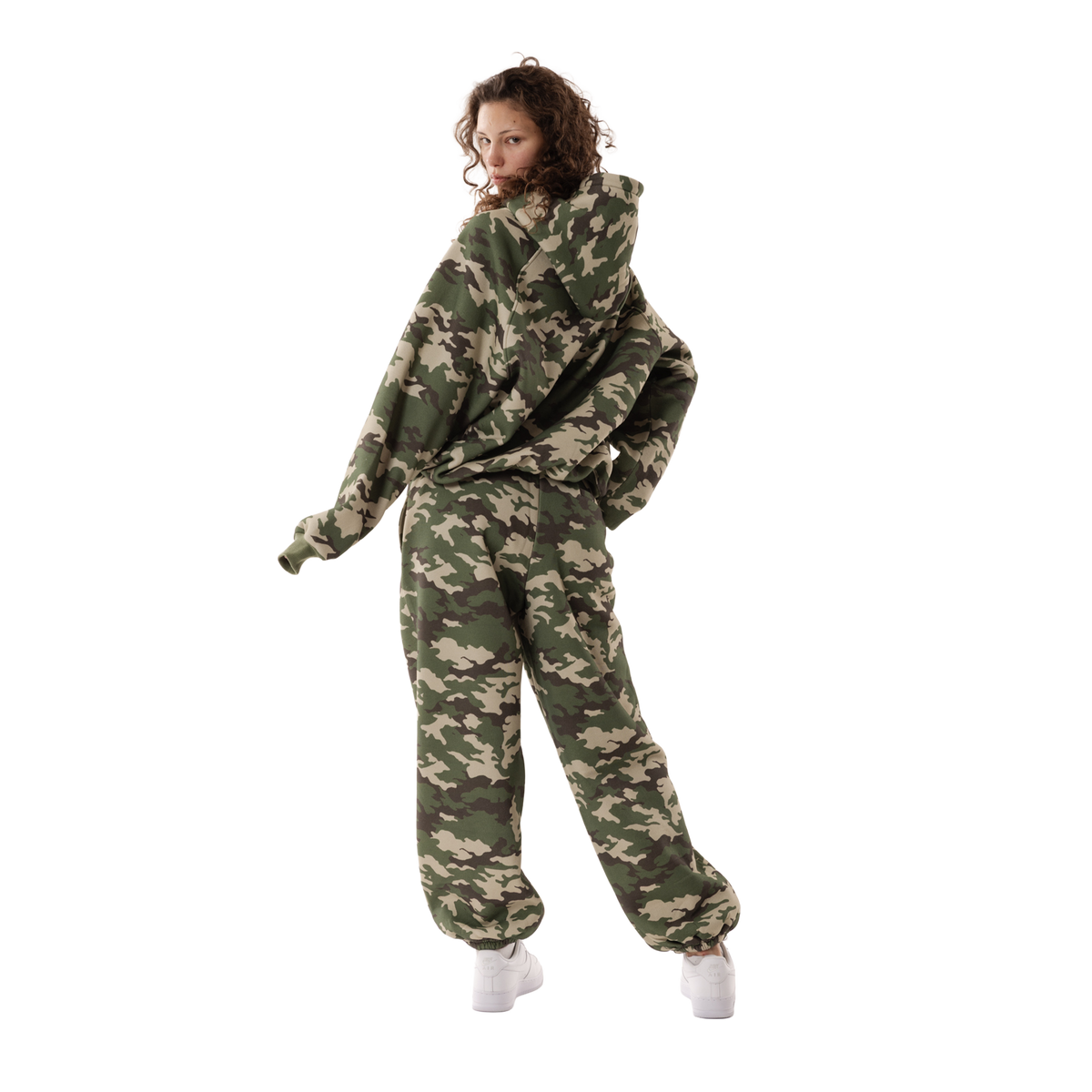 CAMO CORE SWEATPANTS [CUFFED]