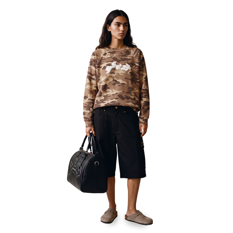 CAMO WAFFLE LS