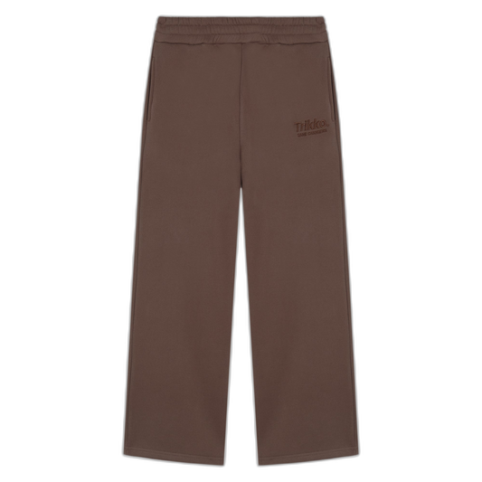 Dark Brown Core Sweatpants (transparent bg)