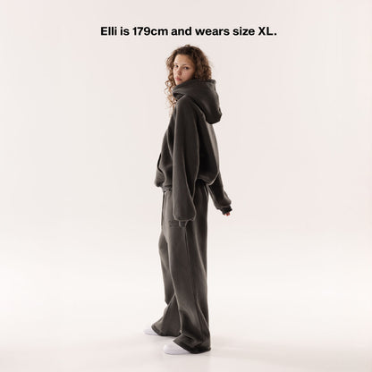 STONE GREY CORE HOODIE