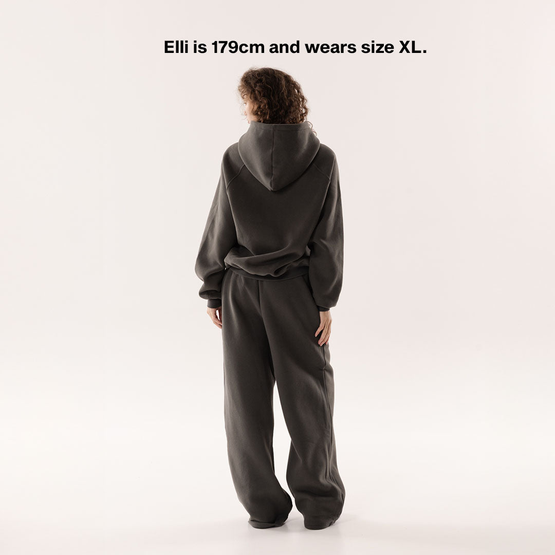 STONE GREY CORE HOODIE