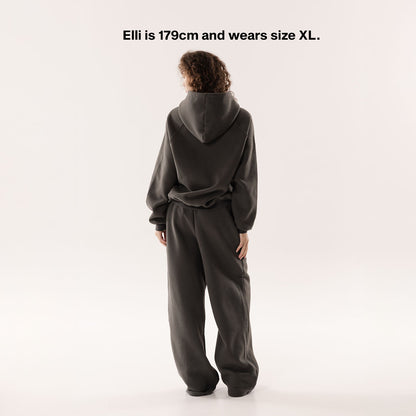 STONE GREY CORE HOODIE