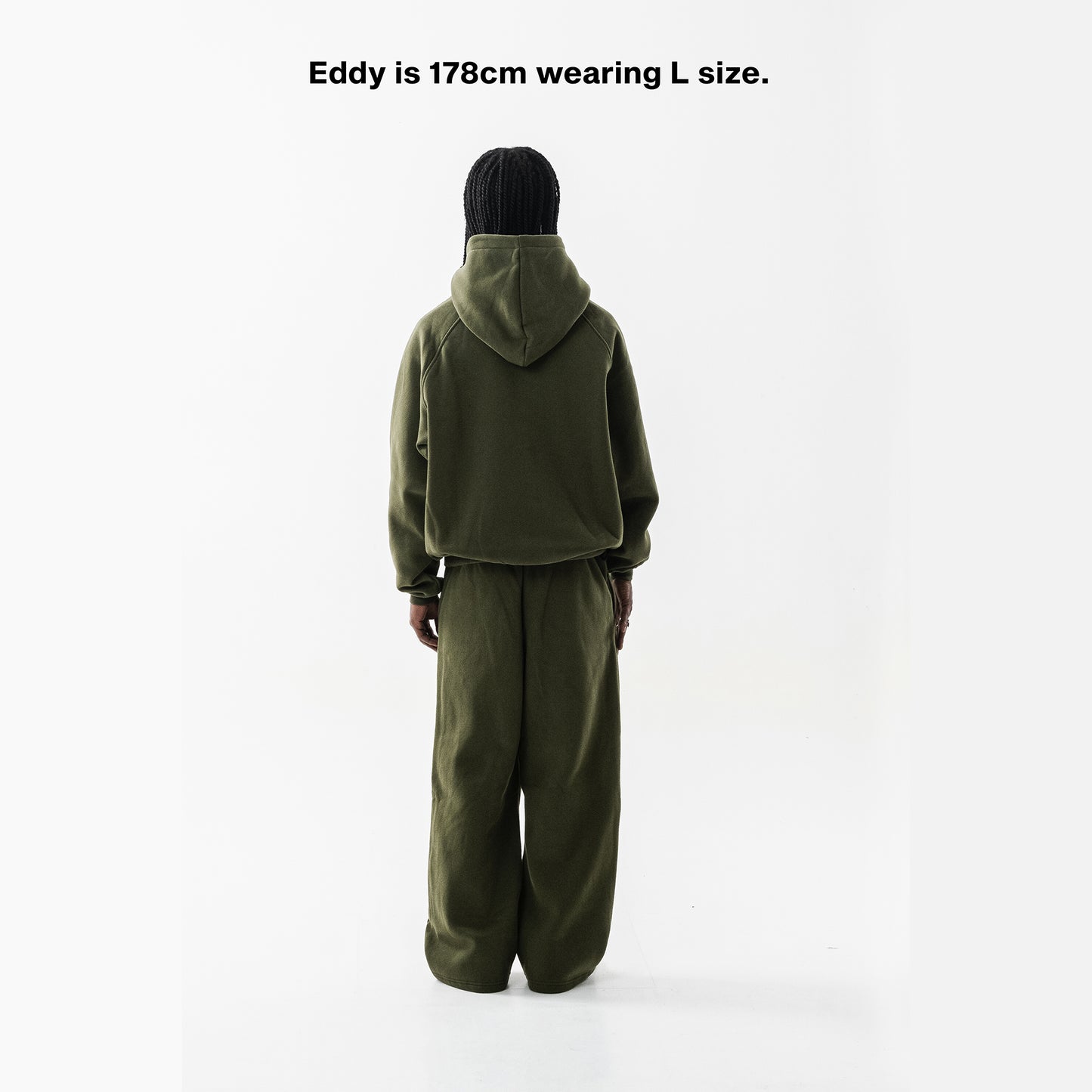ARMY GREEN CORE HOODIE