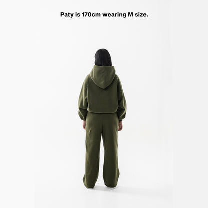 ARMY GREEN CORE HOODIE