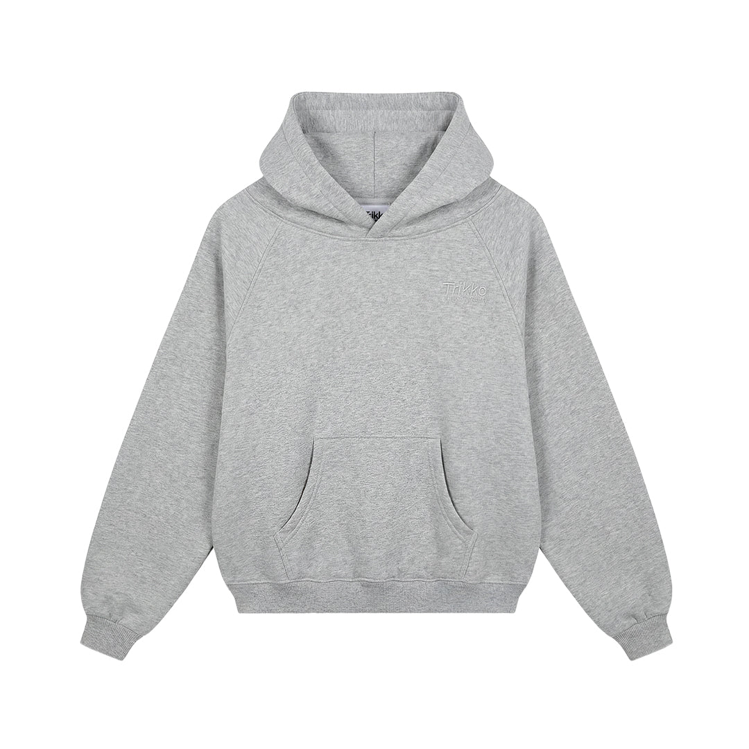 GREY CORE HOODIE
