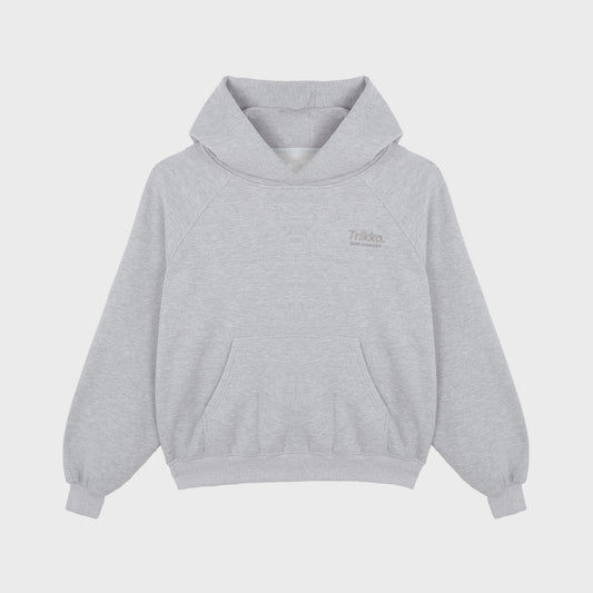 GREY CORE HOODIE