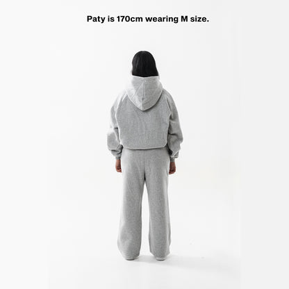 GREY CORE SWEATPANTS