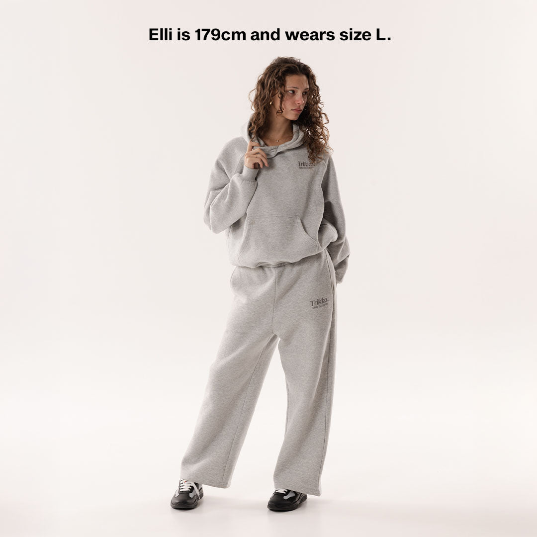 GREY CORE SWEATPANTS