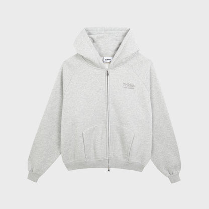 GREY ZIP JACKET
