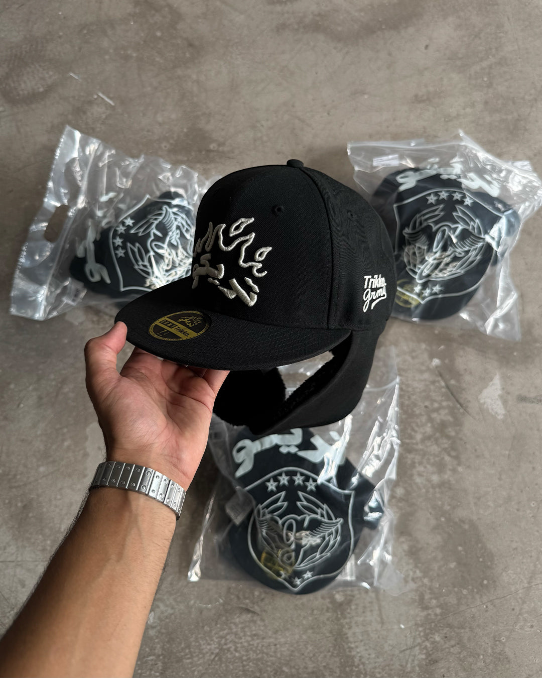 TRIKKO X GRIMEY TRAPPER FITTED CAP