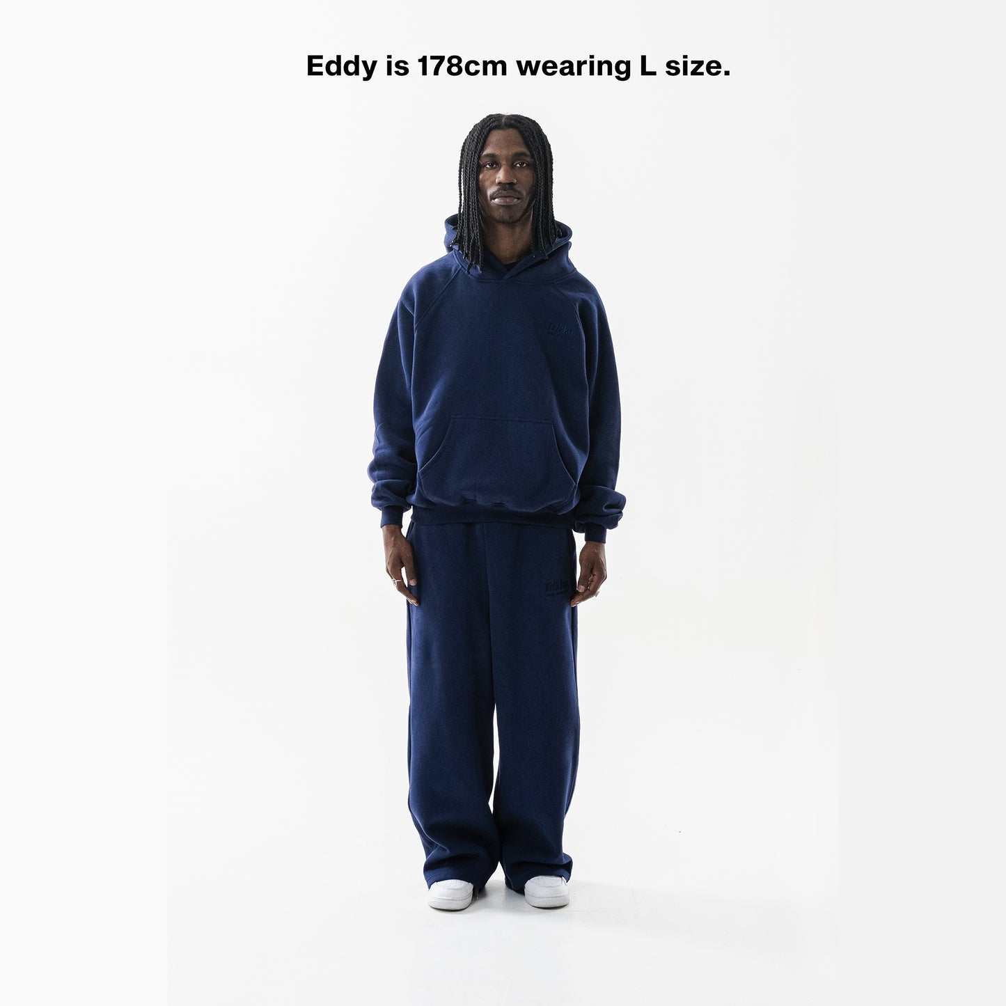 NAVY BLUE CORE HOODIE