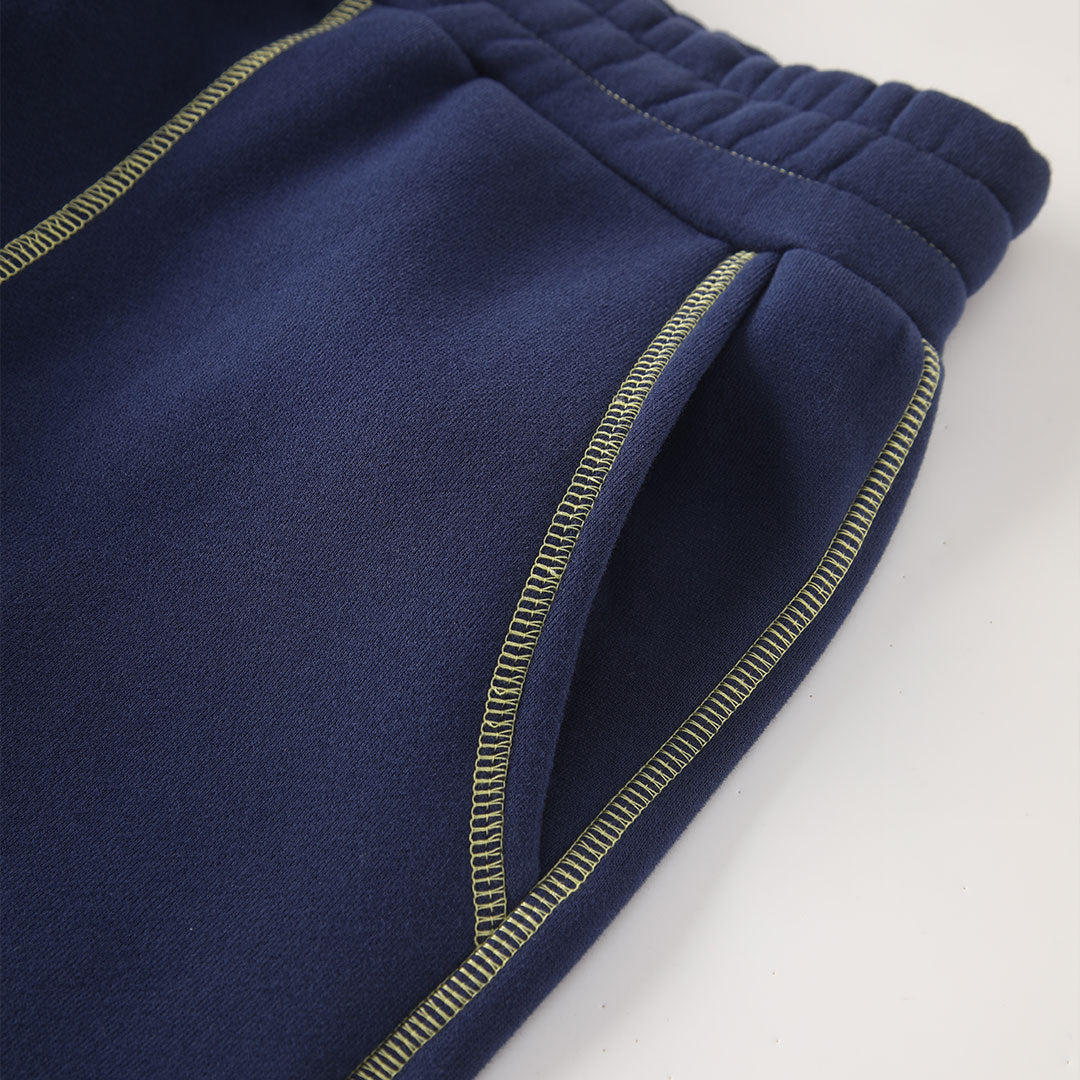 NAVY OUTLINE SWEATPANTS
